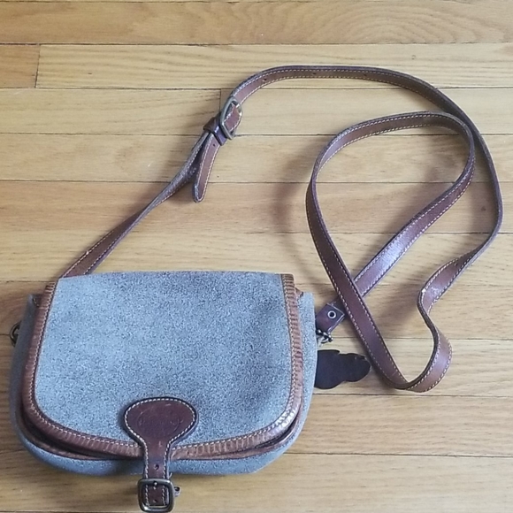 VINTAGE Roots suede bag - Picture 3 of 5